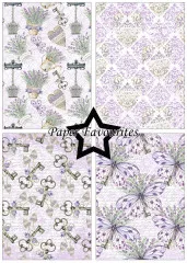 Paper Favourites - Lavender - A5 Paper Pack