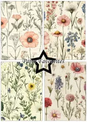 Paper Favourites - Wild Flower - A5 Paper Pack