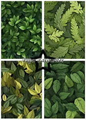 Paper Favourites - Forest Leaves - A5 Paper Pack