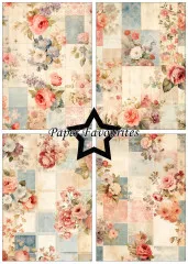 Paper Favourites - Old Patchwork - A5 Paper Pack