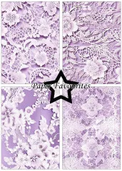 Paper Favourites - Bridal Lace - A5 Paper Pack