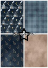 Paper Favourites - Winter Night - A5 Paper Pack