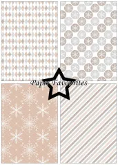 Paper Favourites - Winter Wishes - A5 Paper Pack