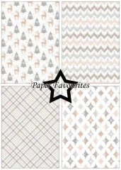 Paper Favourites - Winter Wishes - A5 Paper Pack
