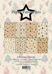 Paper Favourites - Christmas Pattern - A5 Paper Pack
