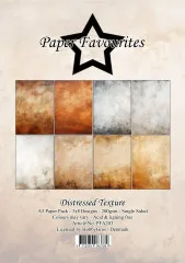 Paper Favourites - Distressed Texture - A5 Paper Pack