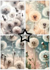 Paper Favourites - Dandelion - A5 Paper Pack