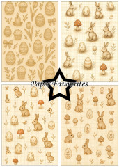 Paper Favourites - Vintage Easter - A5 Paper Pack