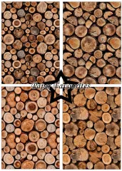 Paper Favourites - Wood Slices - A5 Paper Pack