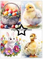 Paper Favourites - Cute Easter - A6 Paper Pack