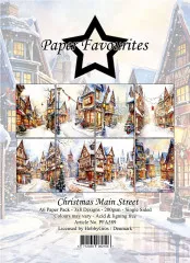 Paper Favourites - Christmas Main Street - A6 Paper Pack
