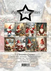 Paper Favourites - Christmas Gnomes - A6 Paper Pack