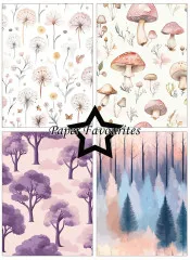Paper Favourites - Woodland Fairy - A6 Paper Pack