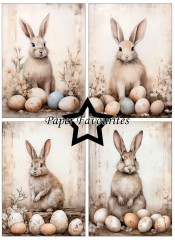 Paper Favourites - Easter Bunny - A6 Paper Pack