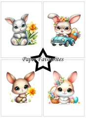 Paper Favourites - Easter Cuties - A6 Paper Pack