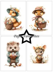 Paper Favourites - Easter Friends - A6 Paper Pack