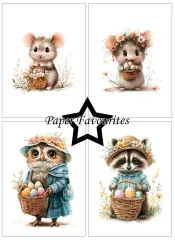 Paper Favourites - Easter Friends - A6 Paper Pack