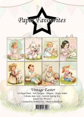 Paper Favourites - Vintage Easter - A6 Paper Pack