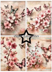 Paper Favourites - Vintage Sakura - A6 Paper Pack