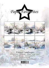 Paper Favourites - Frosted Landscapes - A6 Paper Pack