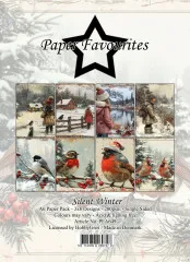 Paper Favourites - Silent Winter - A6 Paper Pack