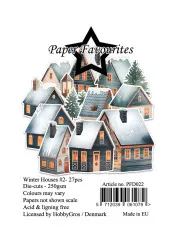 Paper Favourites Die-Cuts - Winter Houses #2