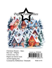 Paper Favourites Die-Cuts - Christmas Houses