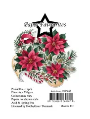 Paper Favourites Die-Cuts - Poinsettia
