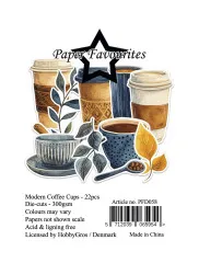 Paper Favourites Die-Cuts - Modern Coffee Cups
