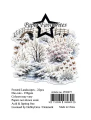 Paper Favourites Die-Cuts - Frosted Landscapes