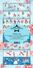 Paper Favourites Winter Joy Slim Paper Pack