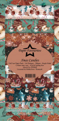 Paper Favourites Xmas Candies Slim Scrap Paper Pack