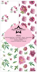 Paper Favourites - Peony - Slim Paper Pack