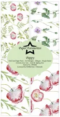 Paper Favourites - Poppy - Slim Paper Pack