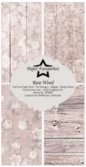 Paper Favourites - Rose Wood - Slim Paper Pack