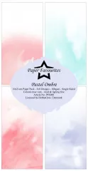 Paper Favourites - Pastel Ombre - Slim Paper Pack