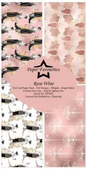 Paper Favourites - Rose Wine - Slim Paper Pack