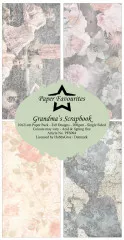 Paper Favourites - Grandmas Scrapbook - Slim Paper Pack