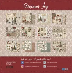 Christmas Joy - 8x8 Midi Scrap Paper Pack