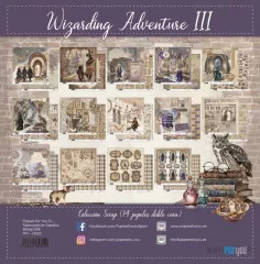 Wizarding Adventure III - 12x12 Scrap Paper Pack