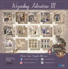 Wizarding Adventure III - 8x8 Midi Scrap Paper Pack