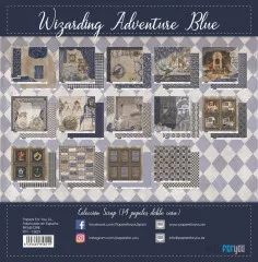 Wizarding Adventure - Blue Collcetion - 12x12 Scrap Paper Pack