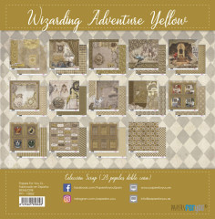 Wizarding Adventure - Yellow Collection - 6x6 Scrap Paper Pack