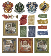 Papers for You Die-Cuts - Wizarding Adventure Houses