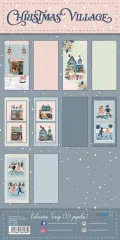 Christmas Village - 6x12 Slim Scrap Paper Pack