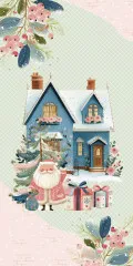 Christmas Village - 6x12 Slim Scrap Paper Pack