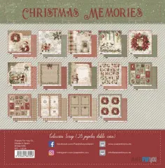 Christmas Memories - 6x6 Scrap Paper Pack