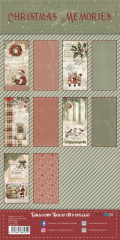 Christmas Memories - 6x12 Slim Scrap Paper Pack