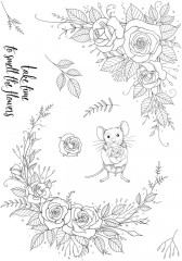 Pink Ink Designs Clear Stamps - Sweet Rose