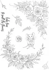 Pink Ink Designs Clear Stamps - Sweet Rose